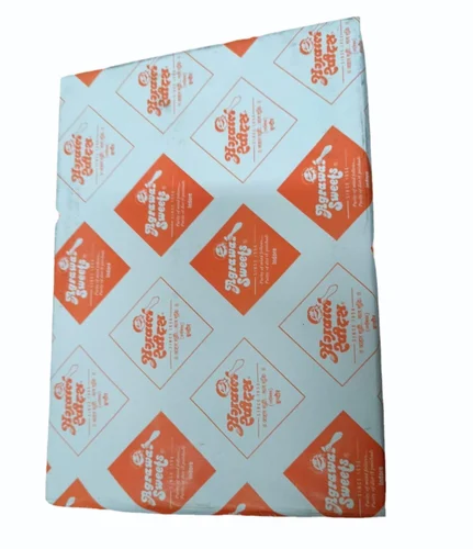 1000 gm White Paper Sweet Packaging Box